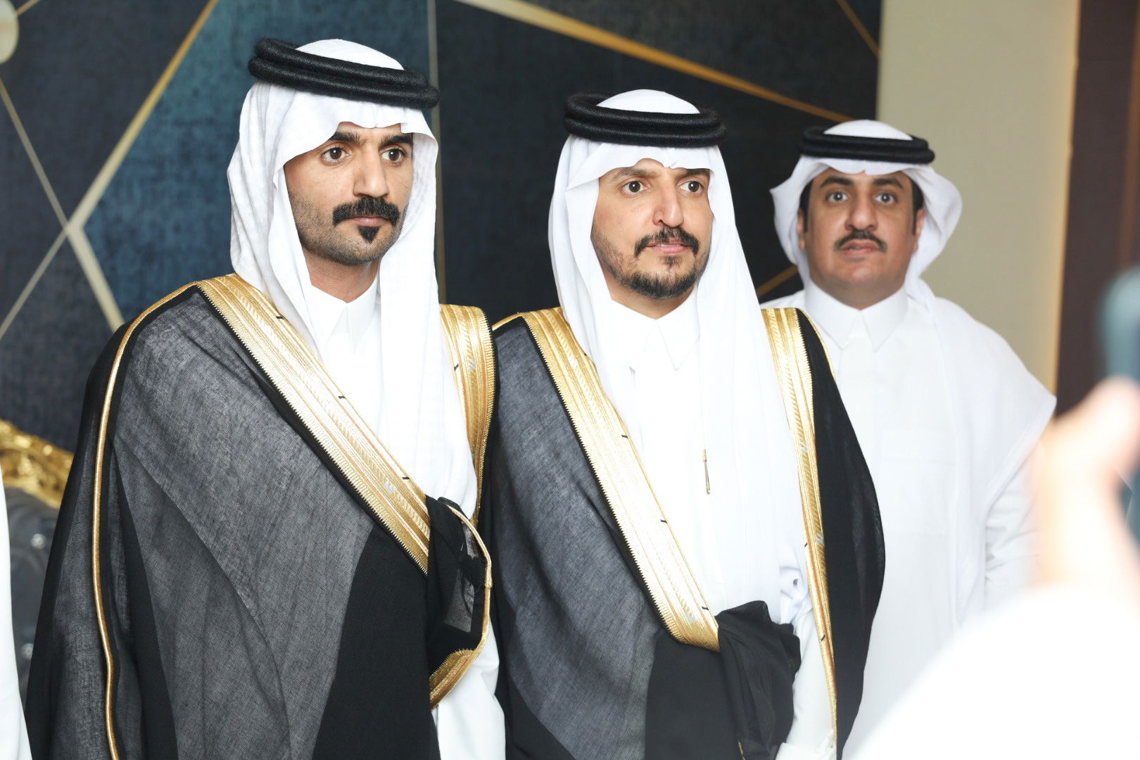 زواج ذيب وجميل ابناء شارخ بن عباد الحافي