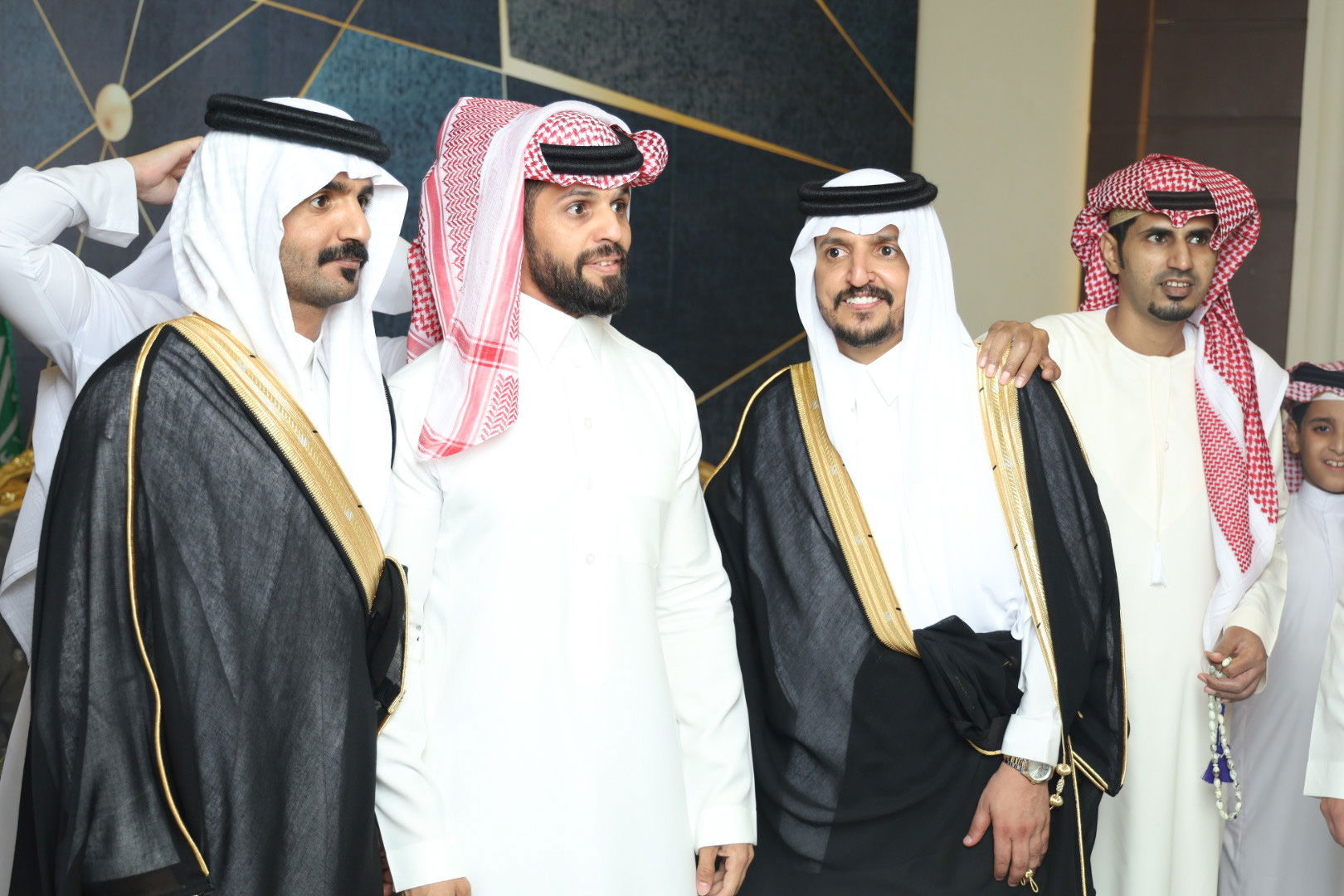 زواج ذيب وجميل ابناء شارخ بن عباد الحافي