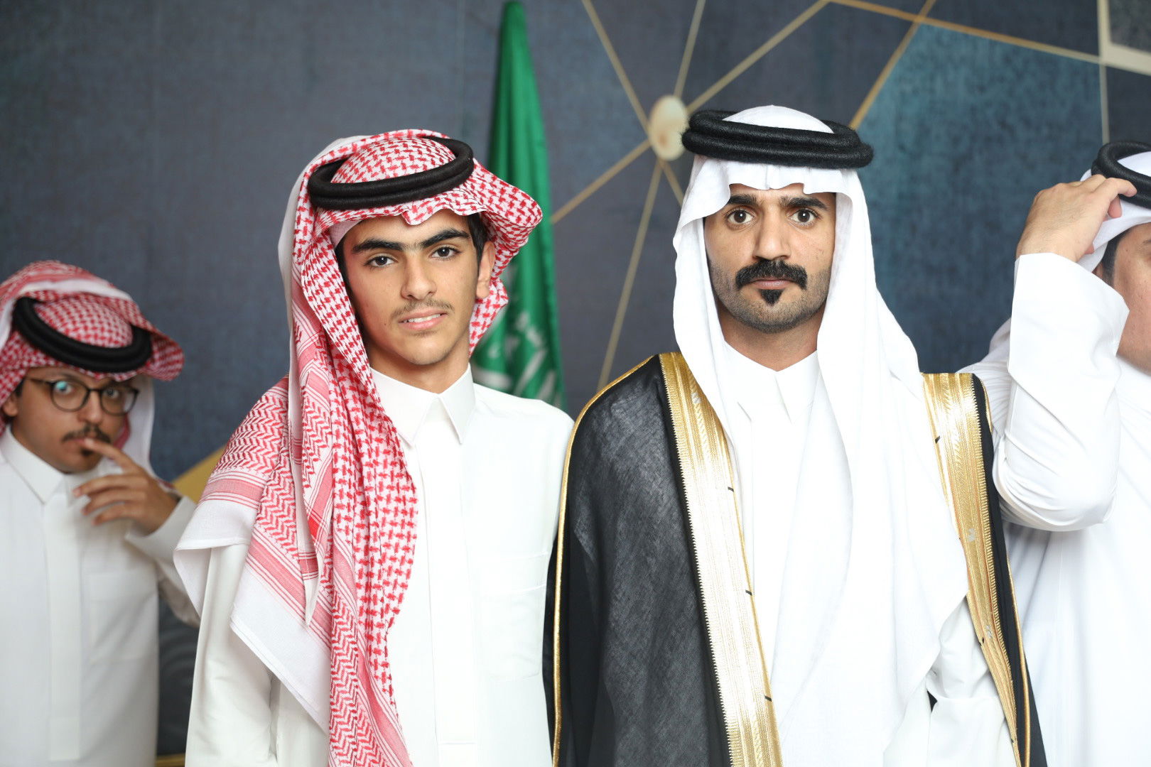 زواج ذيب وجميل ابناء شارخ بن عباد الحافي