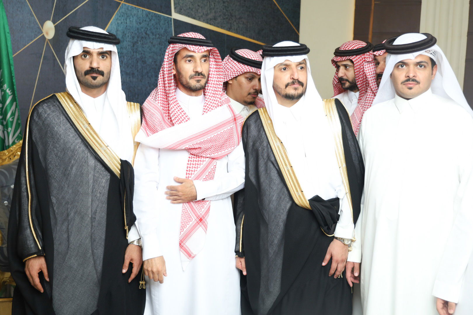 زواج ذيب وجميل ابناء شارخ بن عباد الحافي