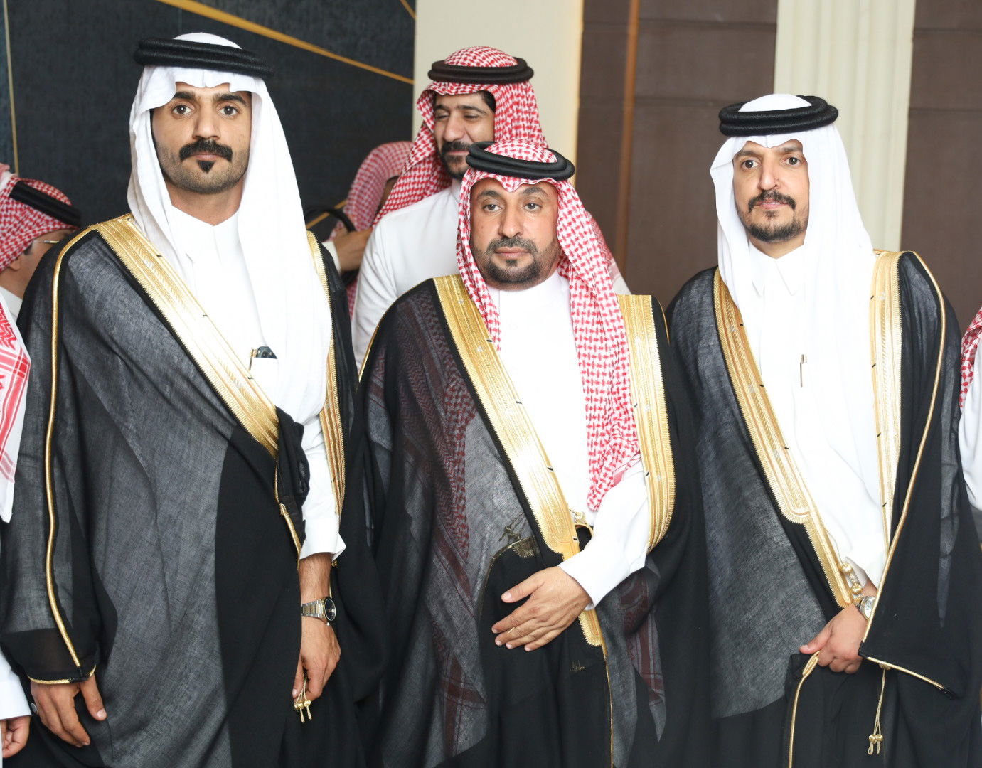 زواج ذيب وجميل ابناء شارخ بن عباد الحافي