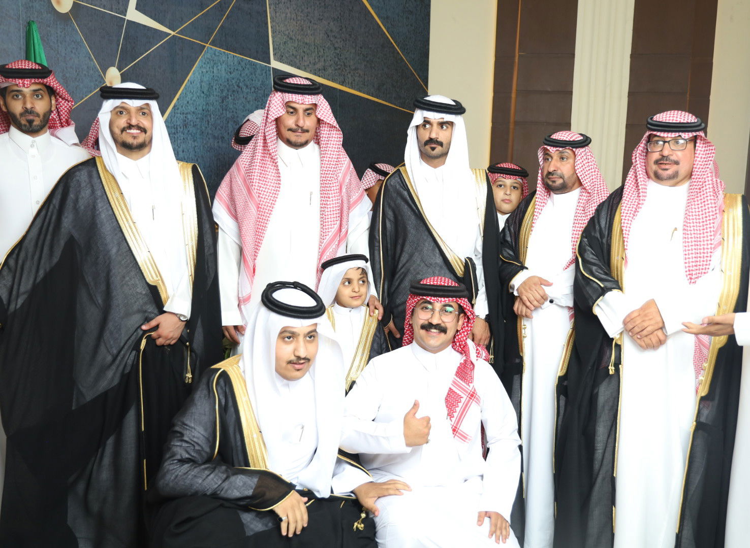 زواج ذيب وجميل ابناء شارخ بن عباد الحافي