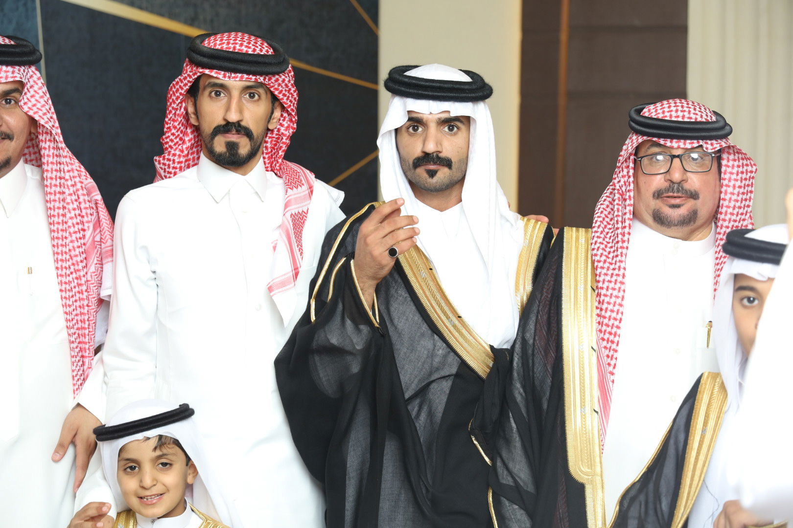 زواج ذيب وجميل ابناء شارخ بن عباد الحافي