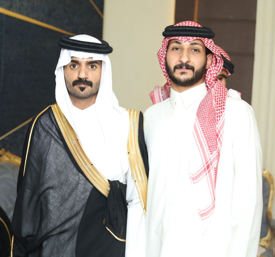 زواج ذيب وجميل ابناء شارخ بن عباد الحافي