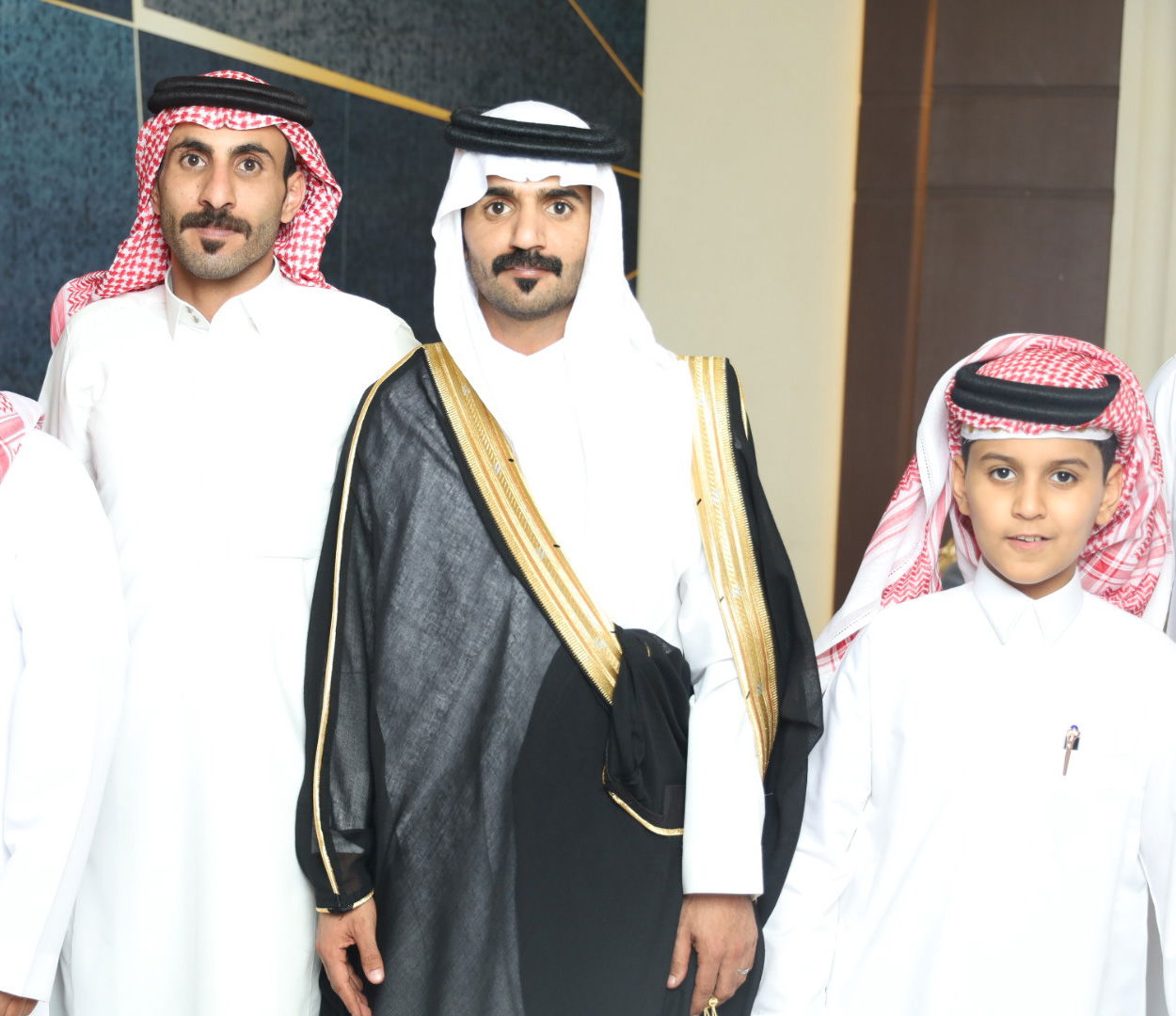 زواج ذيب وجميل ابناء شارخ بن عباد الحافي