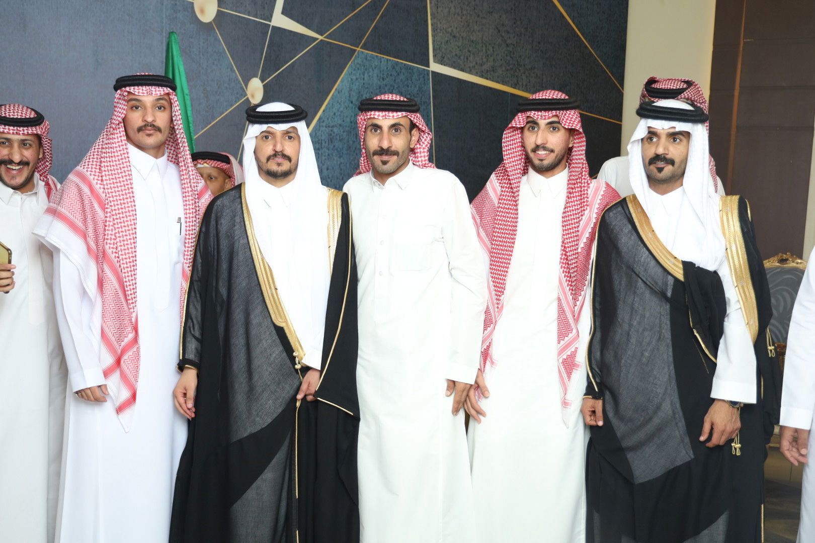 زواج ذيب وجميل ابناء شارخ بن عباد الحافي