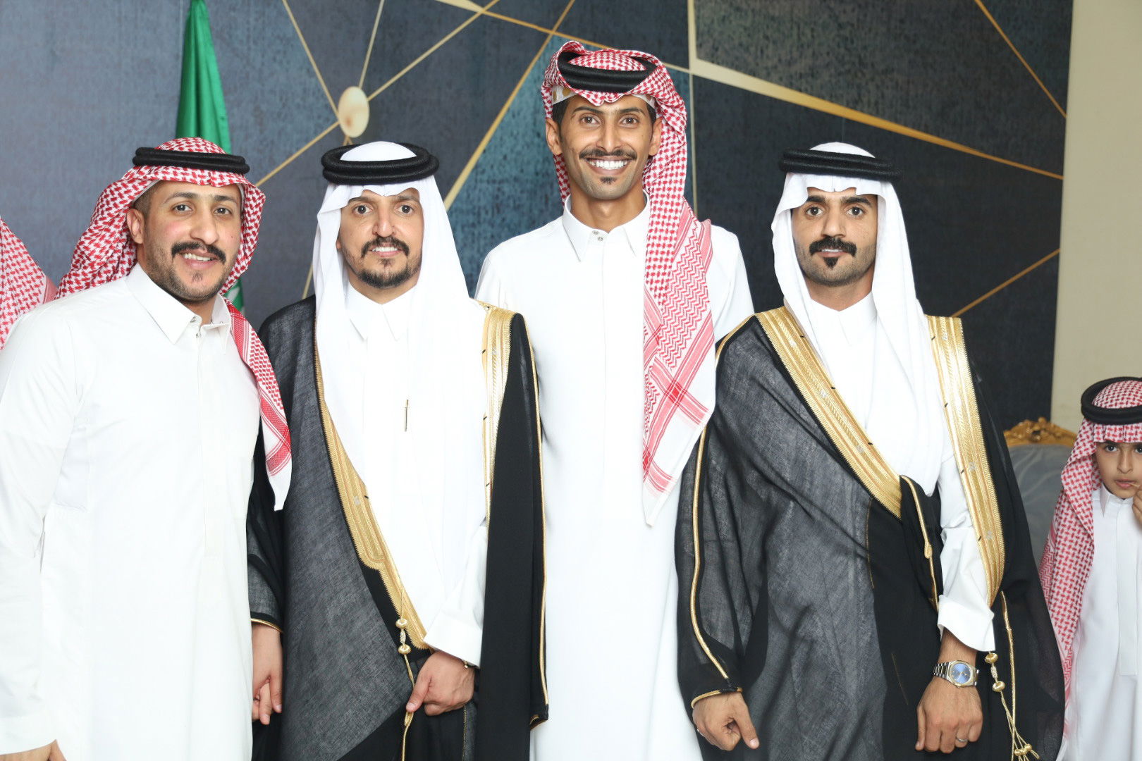 زواج ذيب وجميل ابناء شارخ بن عباد الحافي