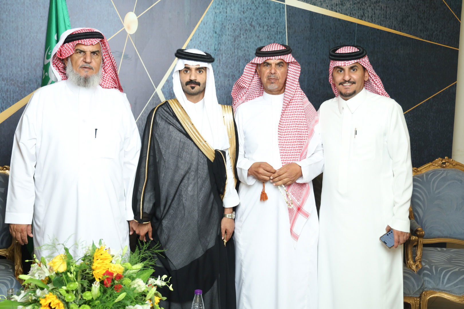 زواج ذيب وجميل ابناء شارخ بن عباد الحافي