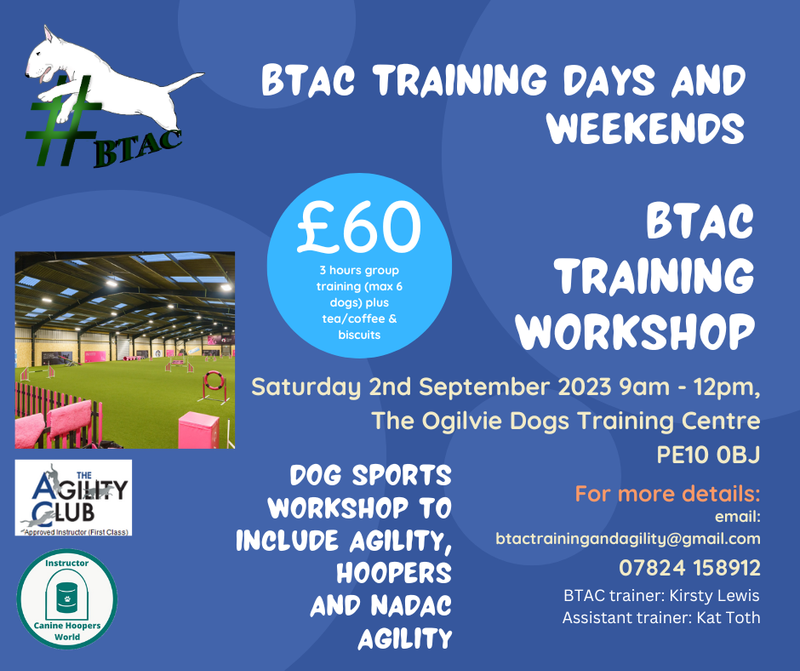 BTAC Dog Sports Workshop