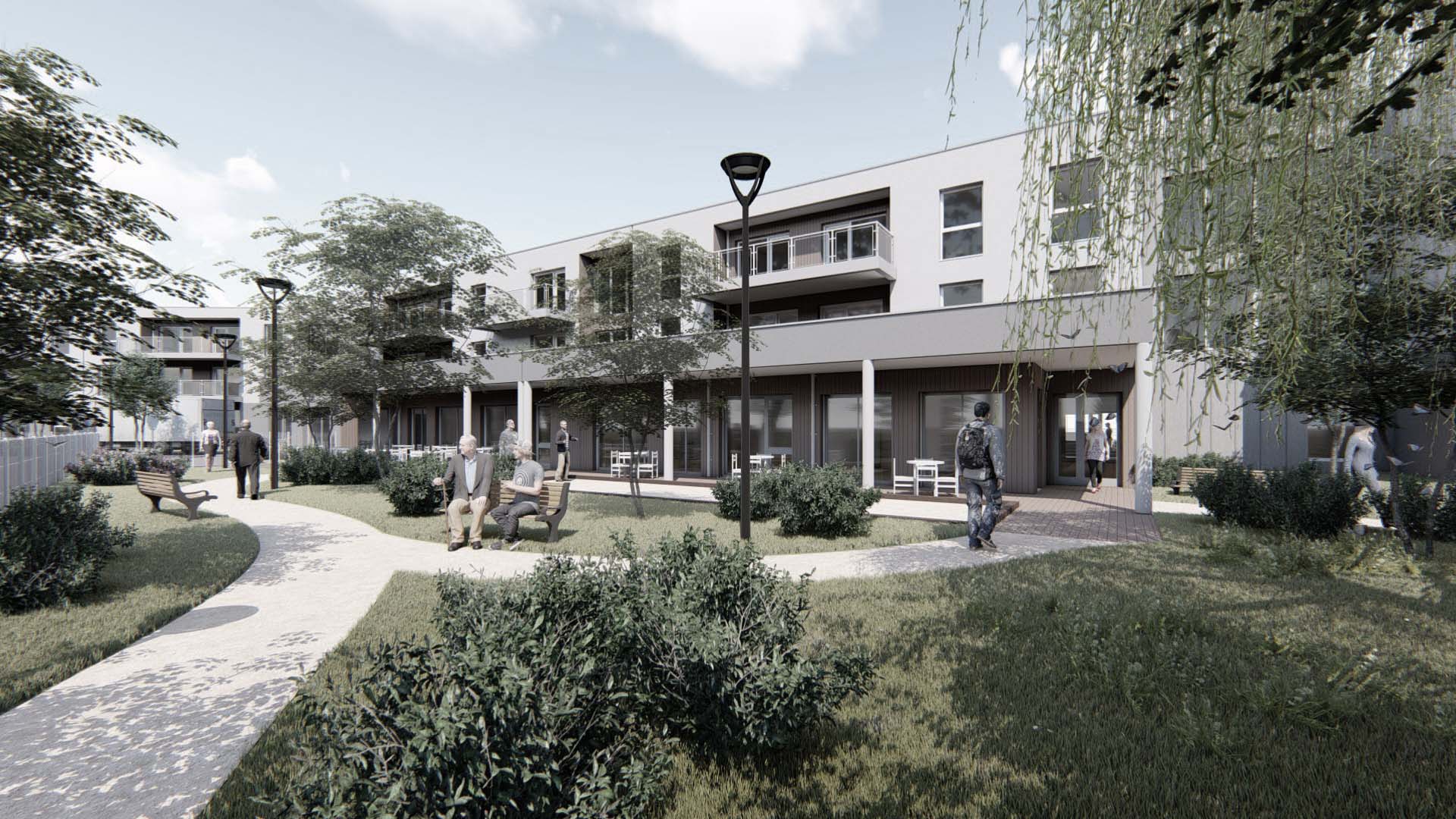 CREATION D'UNE RESIDENCE PERSONNES AGEES ANDREZIEUX - BOUTHEON