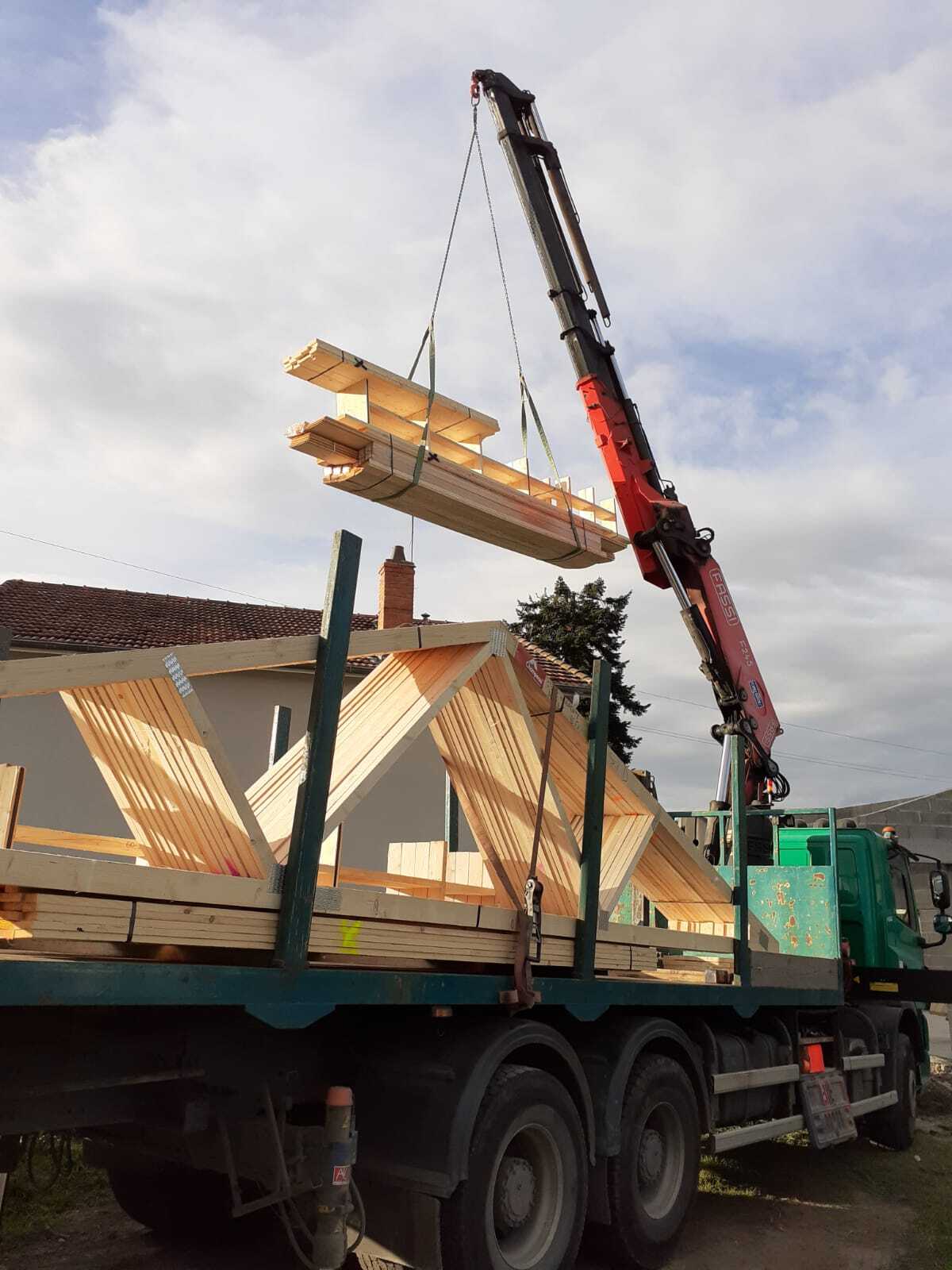 Extension d'une maison individuelle à Poncins dans la Loire