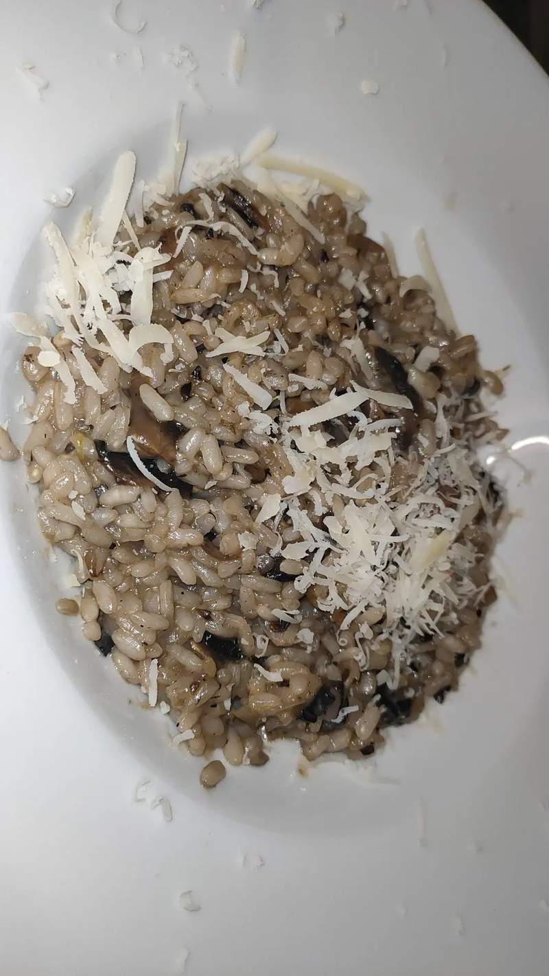 Risotto de cogumelos