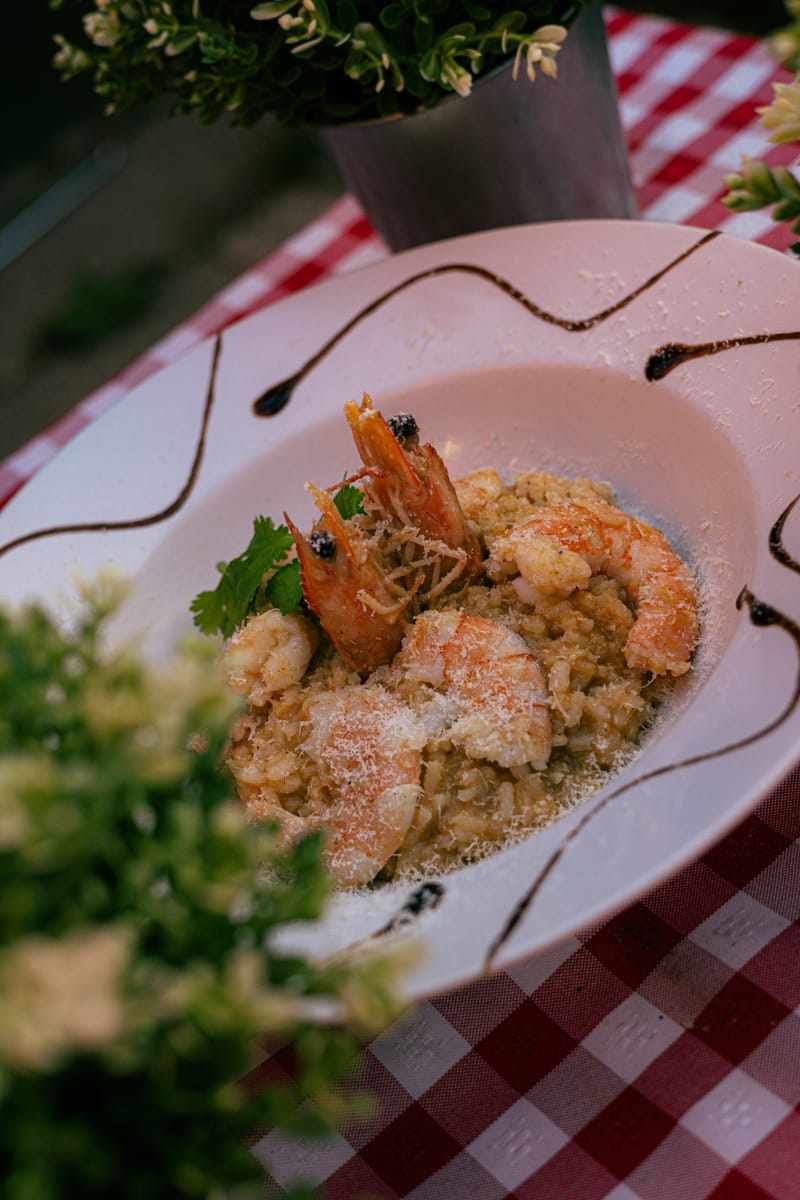 Risotto de Camarão