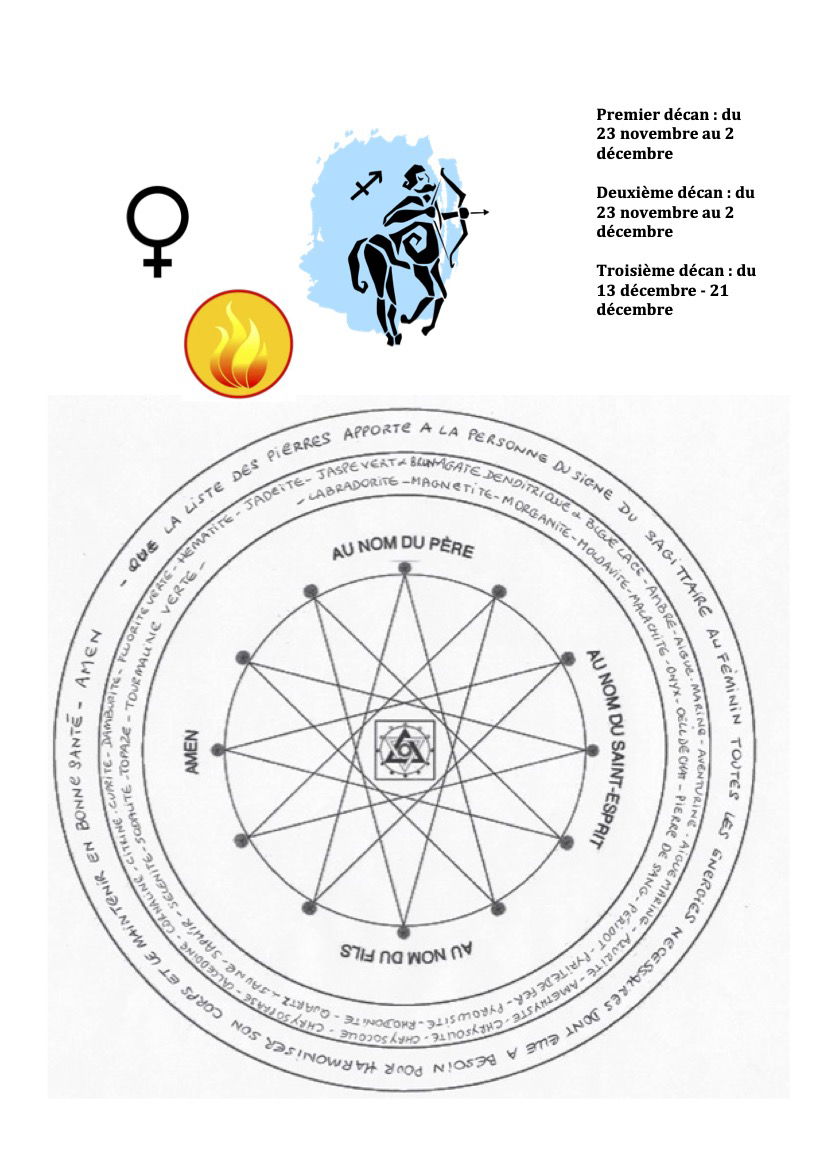 Sagittaire féminin