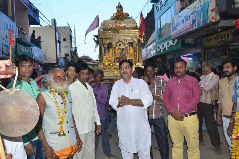 सीहोर मे डोल ग्यारस चल समारोह का किया स्वागत ।।।