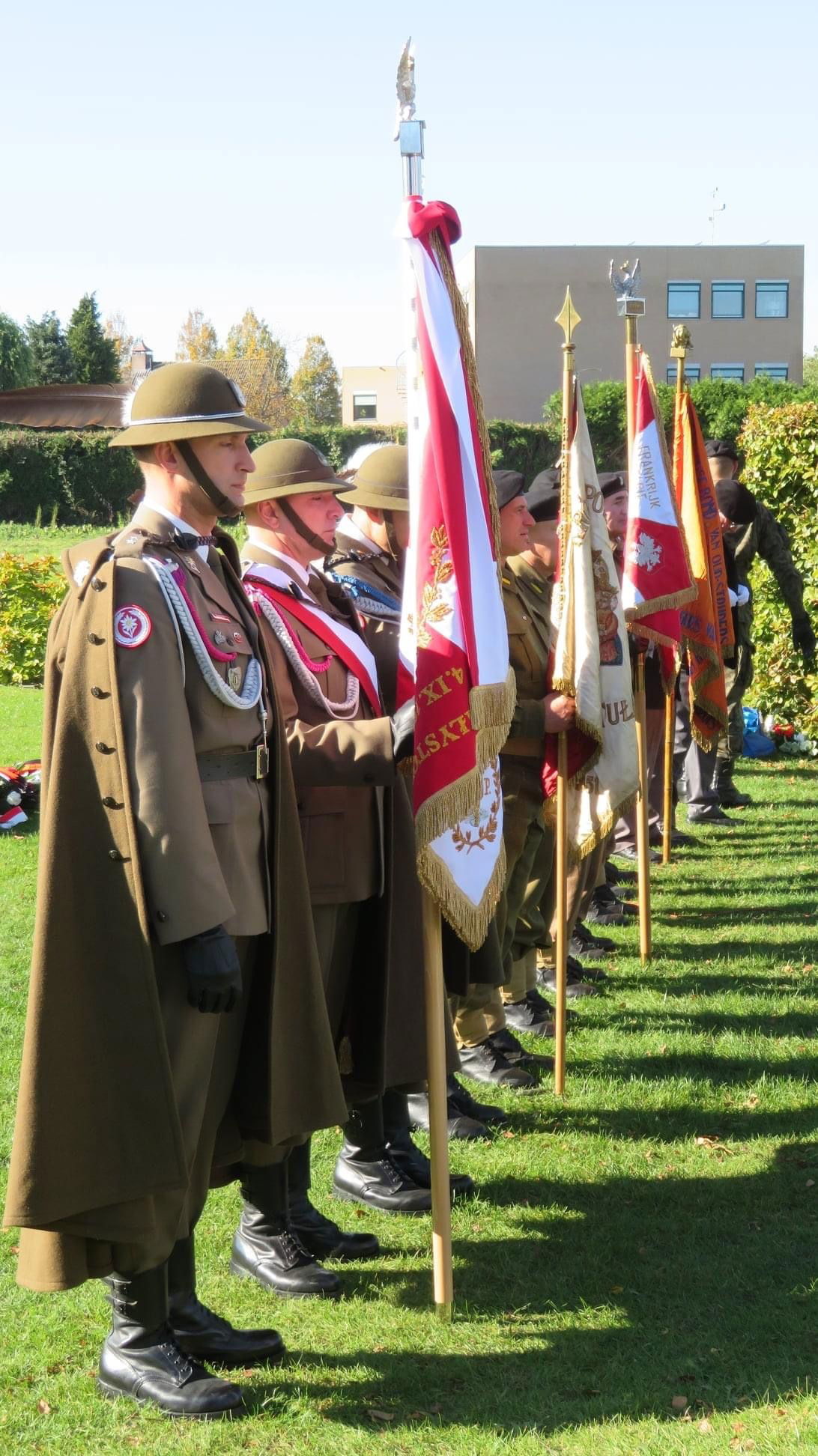 Commemoration Ceremony Polish Memorial, Lommel, Belgium