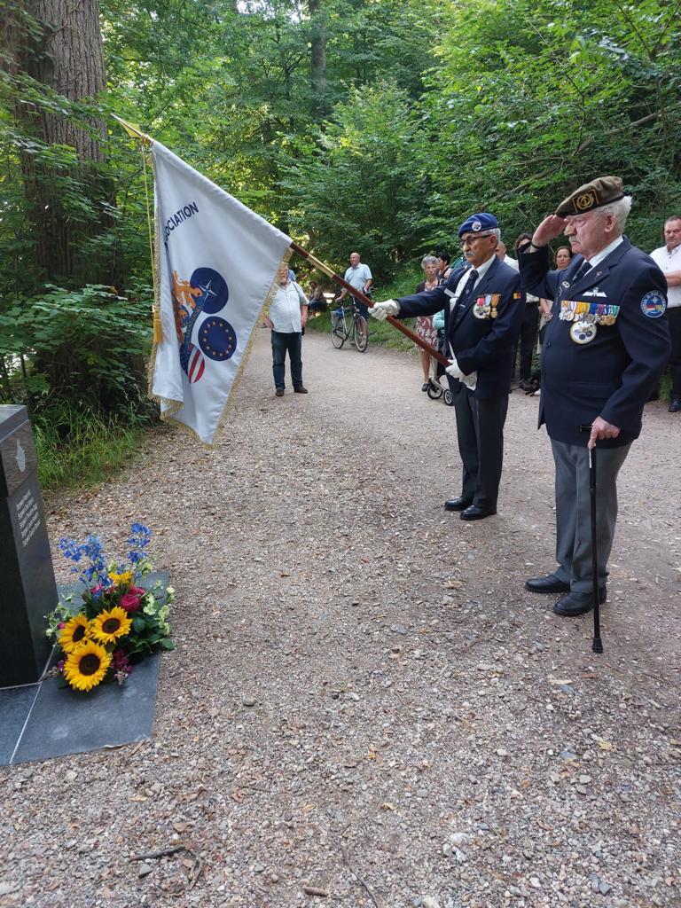 June 29th, Commemoration Ceremony of British Lancaster Crash at Castle Schaloen, Valkenburg