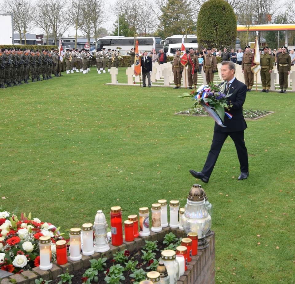 October 30th , 2022, Liberation Ceremony of Breda by Allied Polish 1st Armoured Division