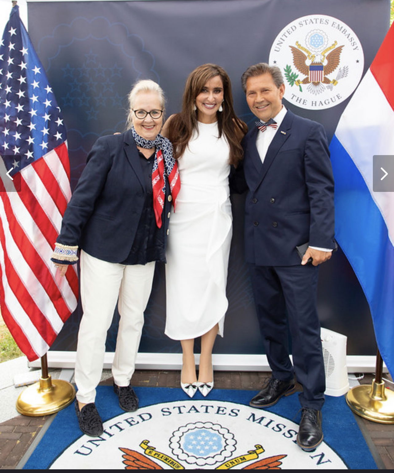 June 28, 2023 President AEFA attends Independence Day Party of the United States of America invited by Ambassador Razdan Duggal