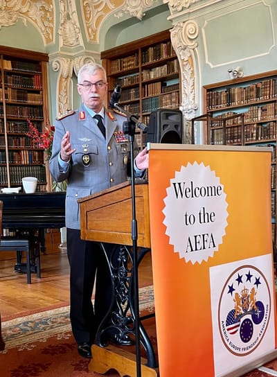 November 6th, 2021 Briefing General Jörg Vollmer and US Chargé d’Affaires Marja Verloop.