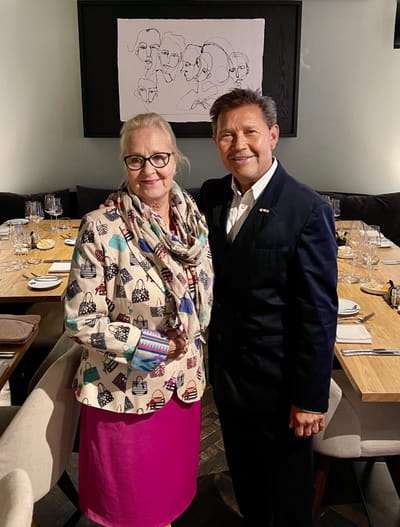 September 18th, Network Dinner hosted by US Chargé d’Affaires Aleisha Woodward at Restaurant  Brandsõn, Maastricht