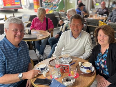 May 5, 2023 Surprise visit Former US Ambassador Ned Nolan and Tricia Nolan