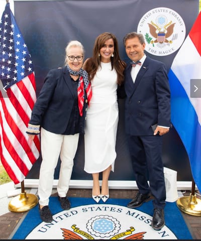 June 28, 2023 President AEFA attends Independence Day Party of the United States of America invited by Ambassador Razdan Duggal