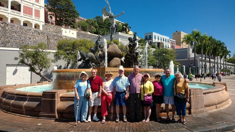 Tour 5 Old San Juan historical walking tour for $35.00 Per-Person. Pickup at the Port.