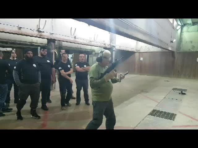 Course for range inspectors led by the Firearms Division - Ministry of Defense