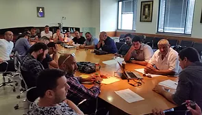 A course for security managers led by the Israel Police