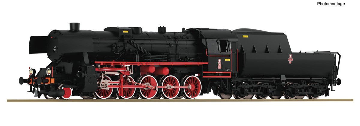 Roco 70108 - Lokomotywa parowa Ty2 PKP,  DCC z dźwiękiem