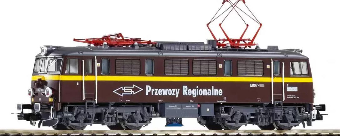 Piko 96392 - Elektrowóz EU07 PKP Przewozy Regionalne DCC z dźwiękiem PSD XP5.1