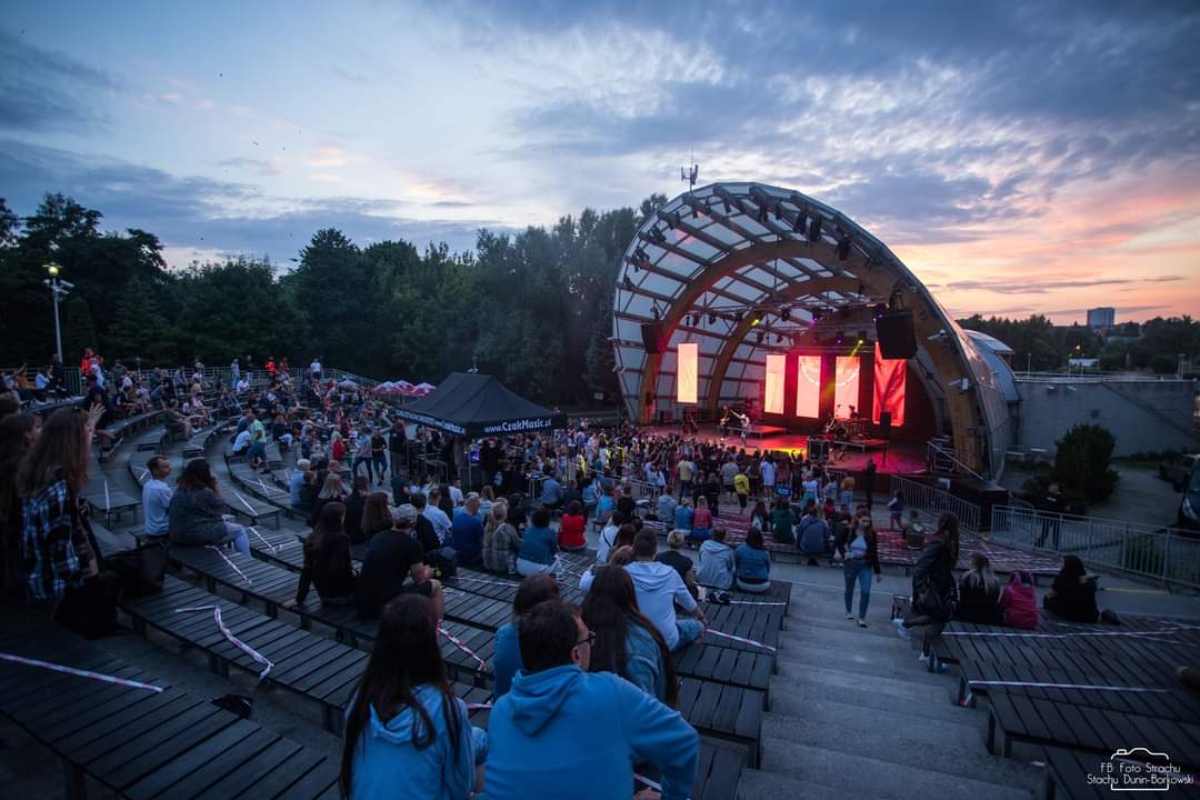 Esibizione all'anfiteatro  di ostrowiec świętokrzyski