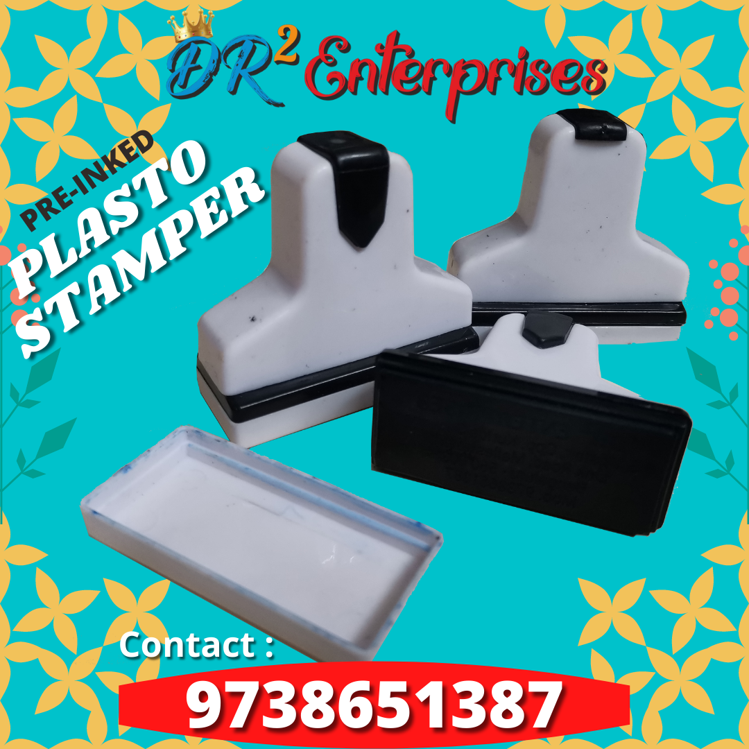 Pre-Inked Plasto Stamper