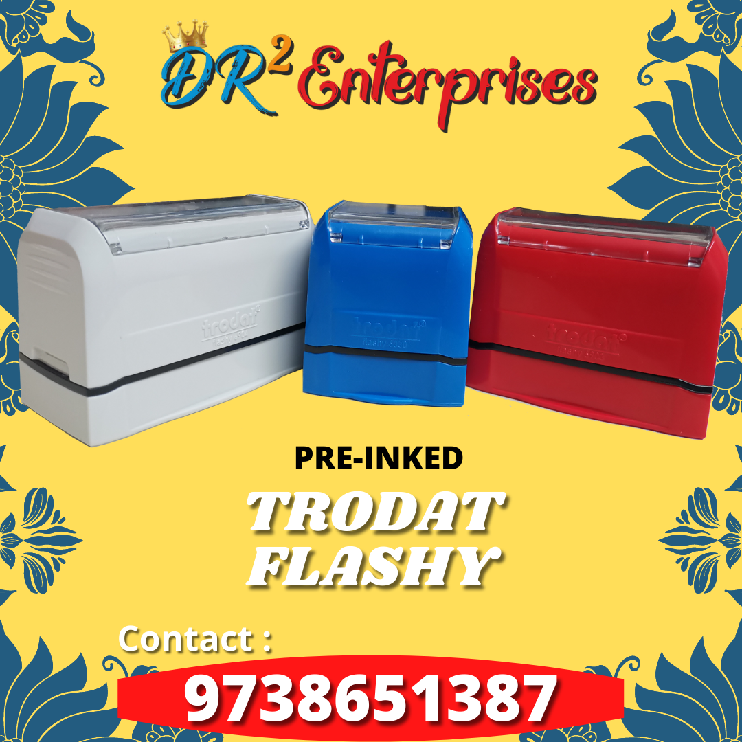 Pre-Inked Trodat Flashy