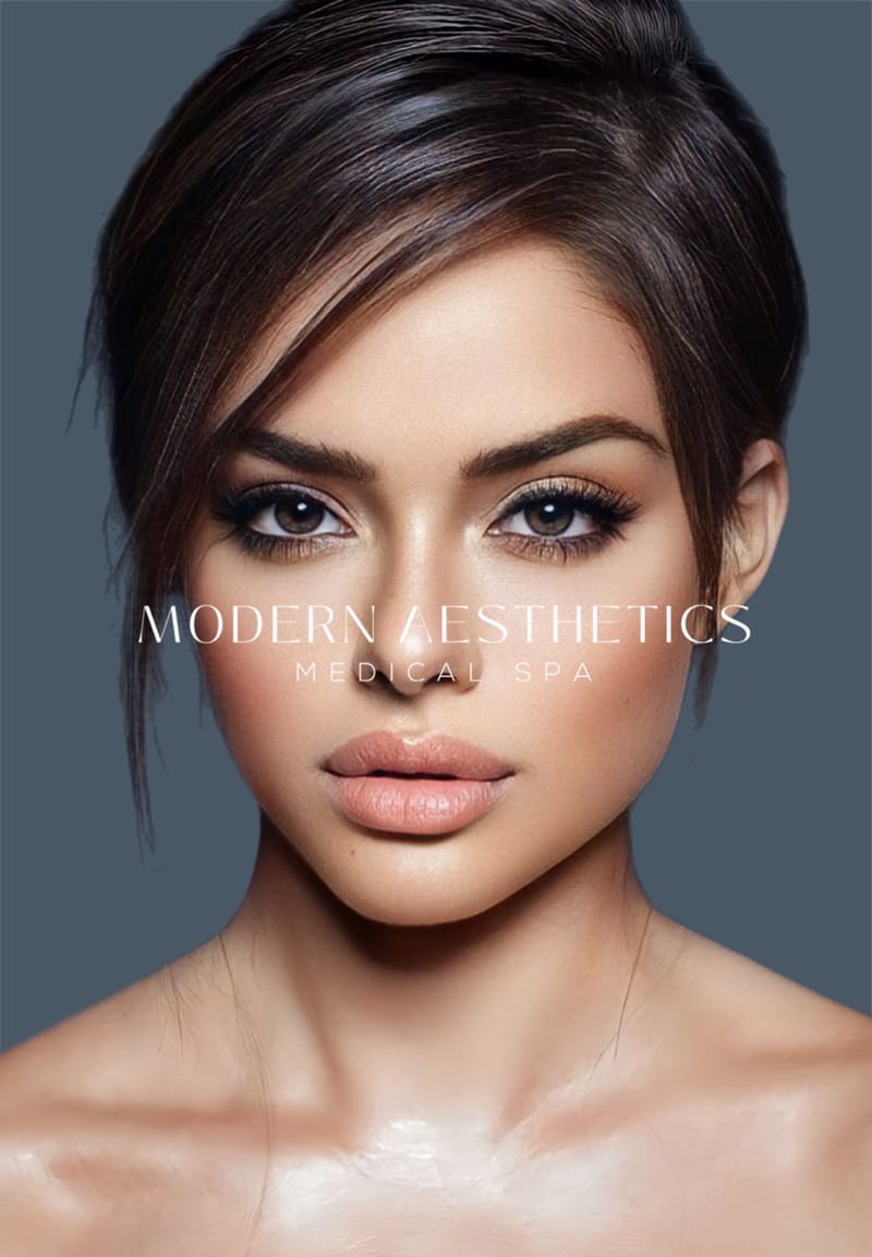 Clean, professional medical spa treatment room with neutral tones at Modern Aesthetics Medical Spa in Englewood