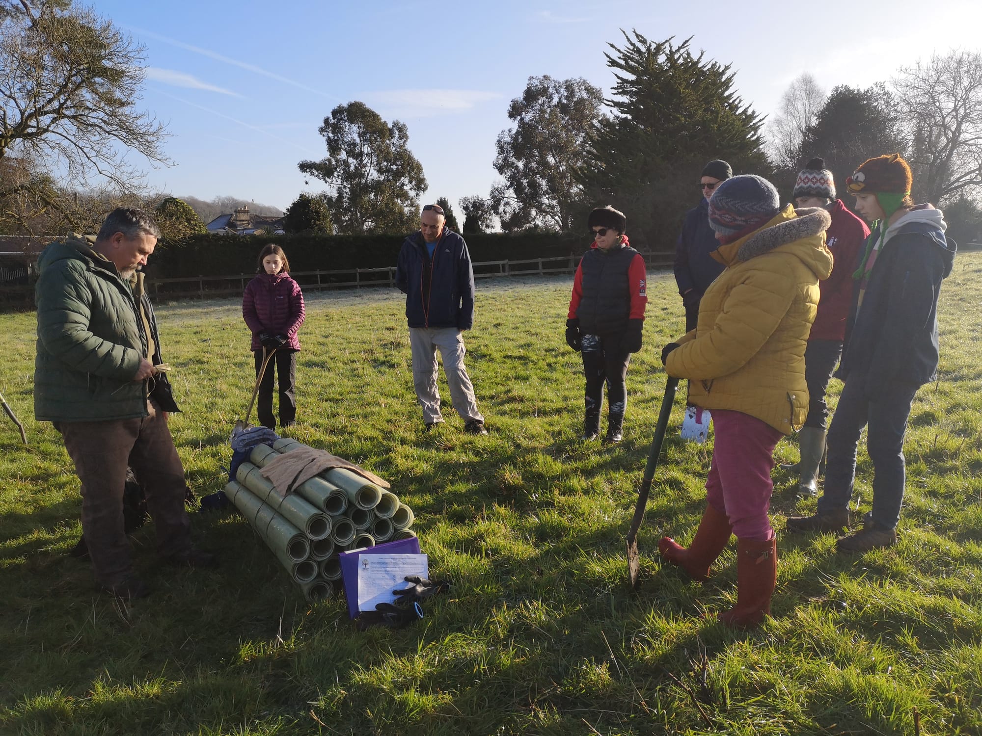 Tree planting Jan 2022