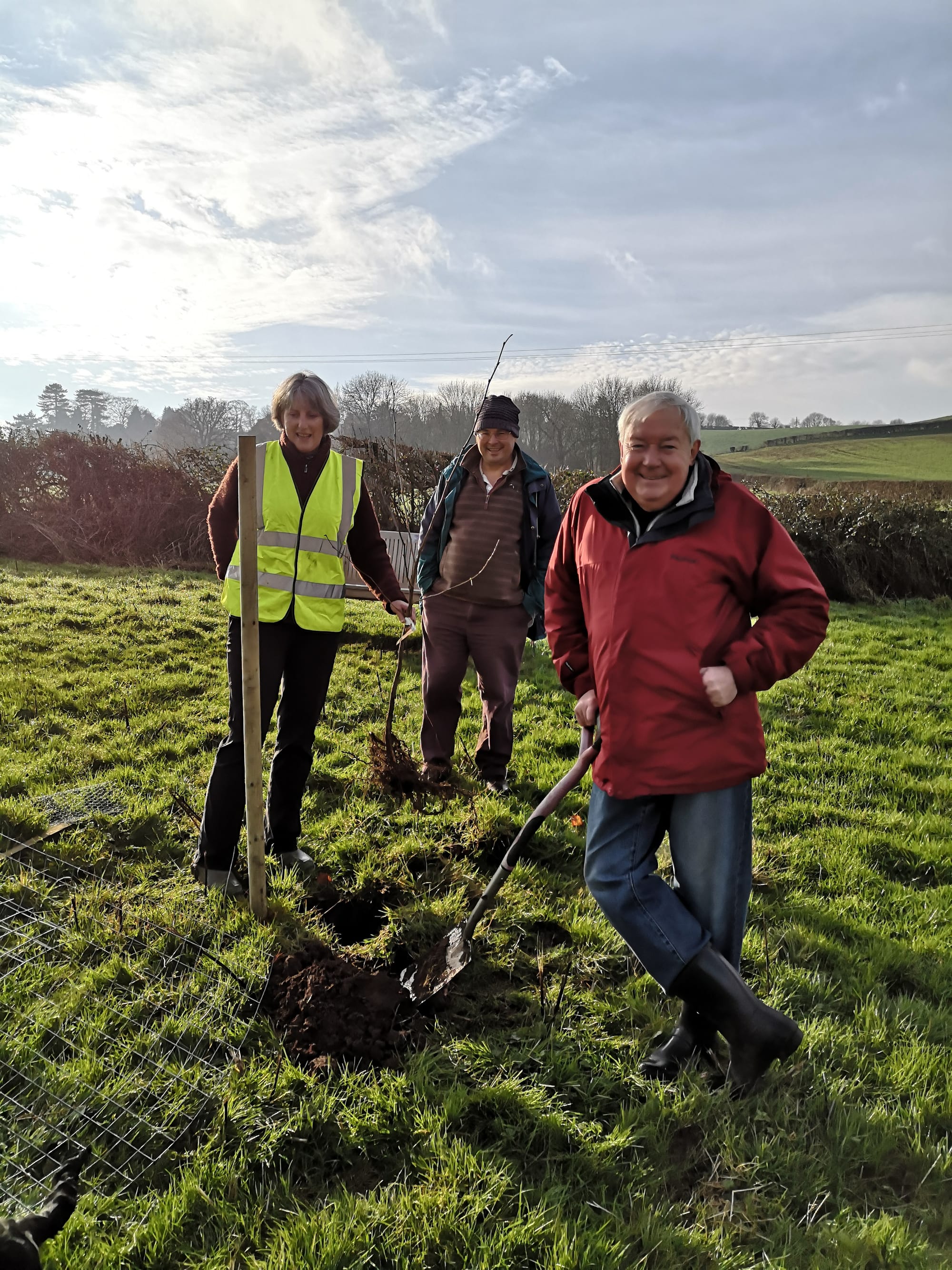 Tree planting Jan 2022