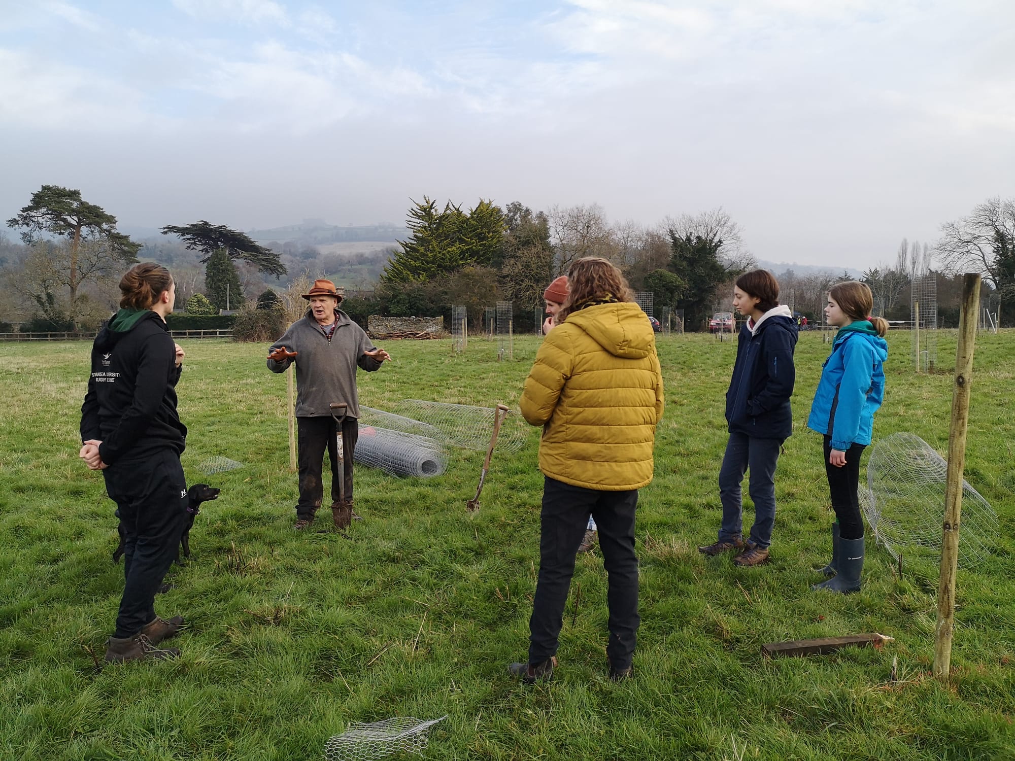 Tree planting Jan 2022