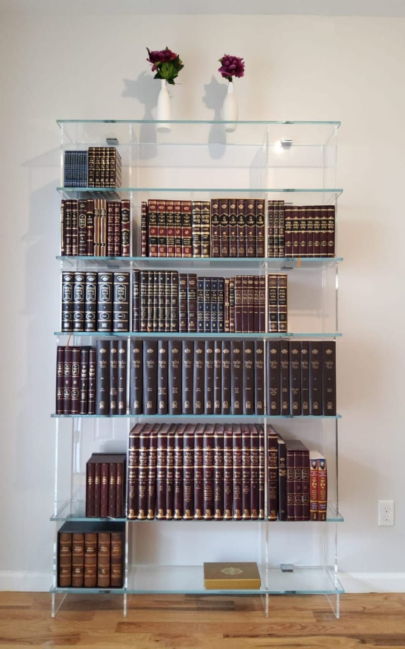 The UltraClear Glass Bookcase