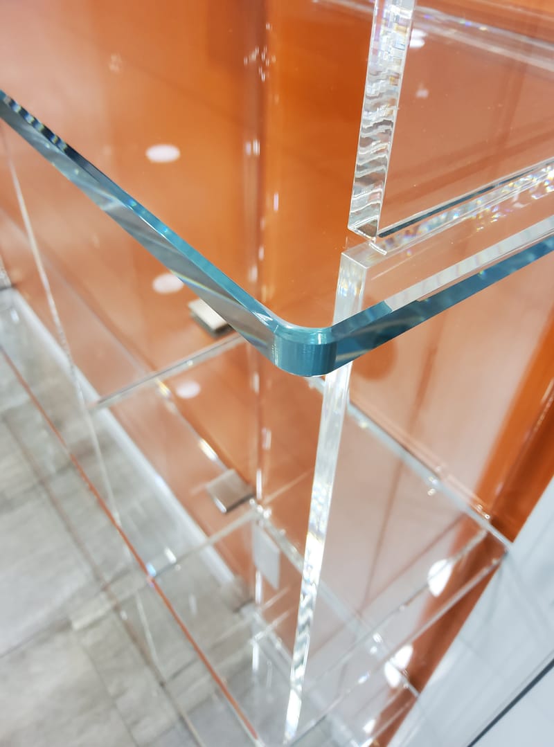 The UltraClear Glass Bookcase