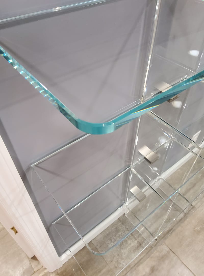 The UltraClear Glass Bookcase