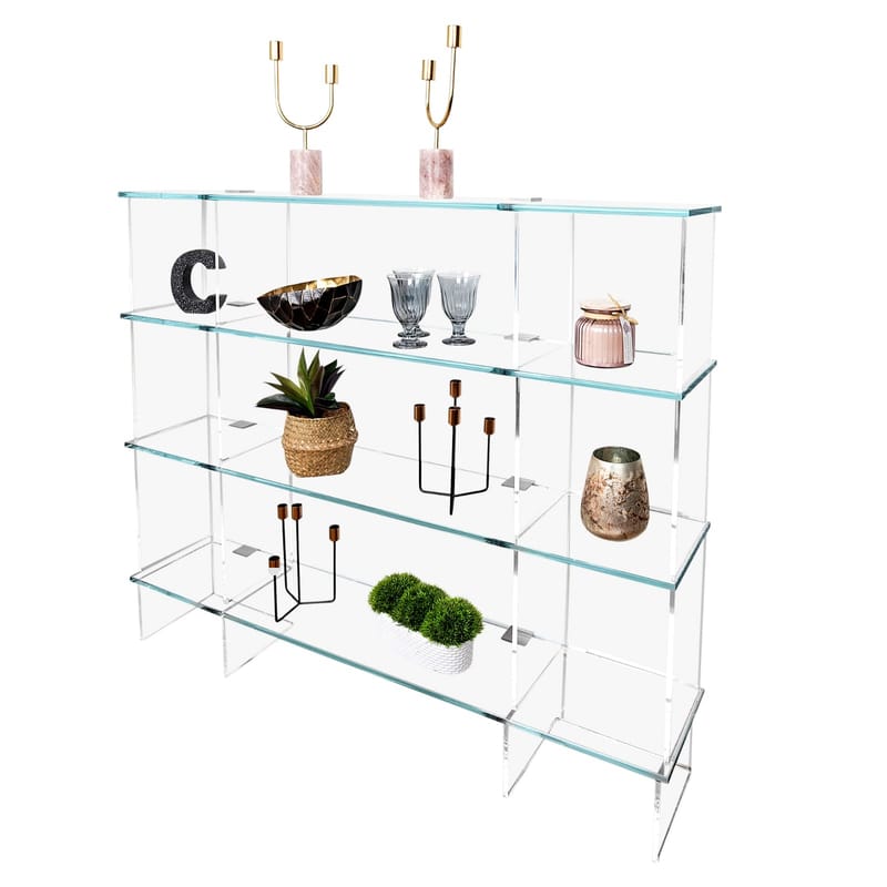 Custom Glass Shelving