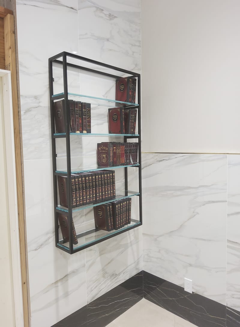 Custom Glass Shelving