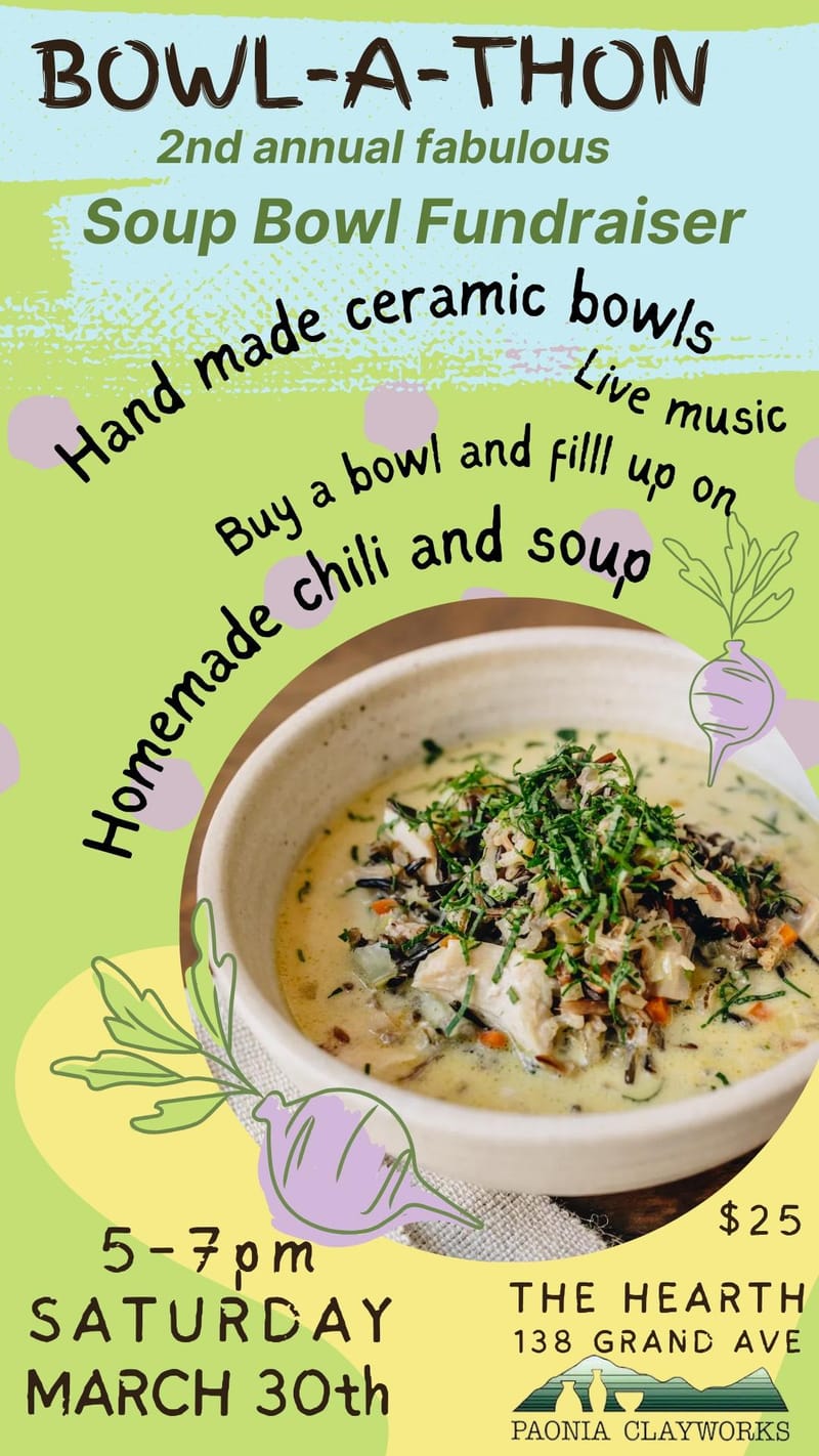 2nd Annual Soup Bowl Fundraiser