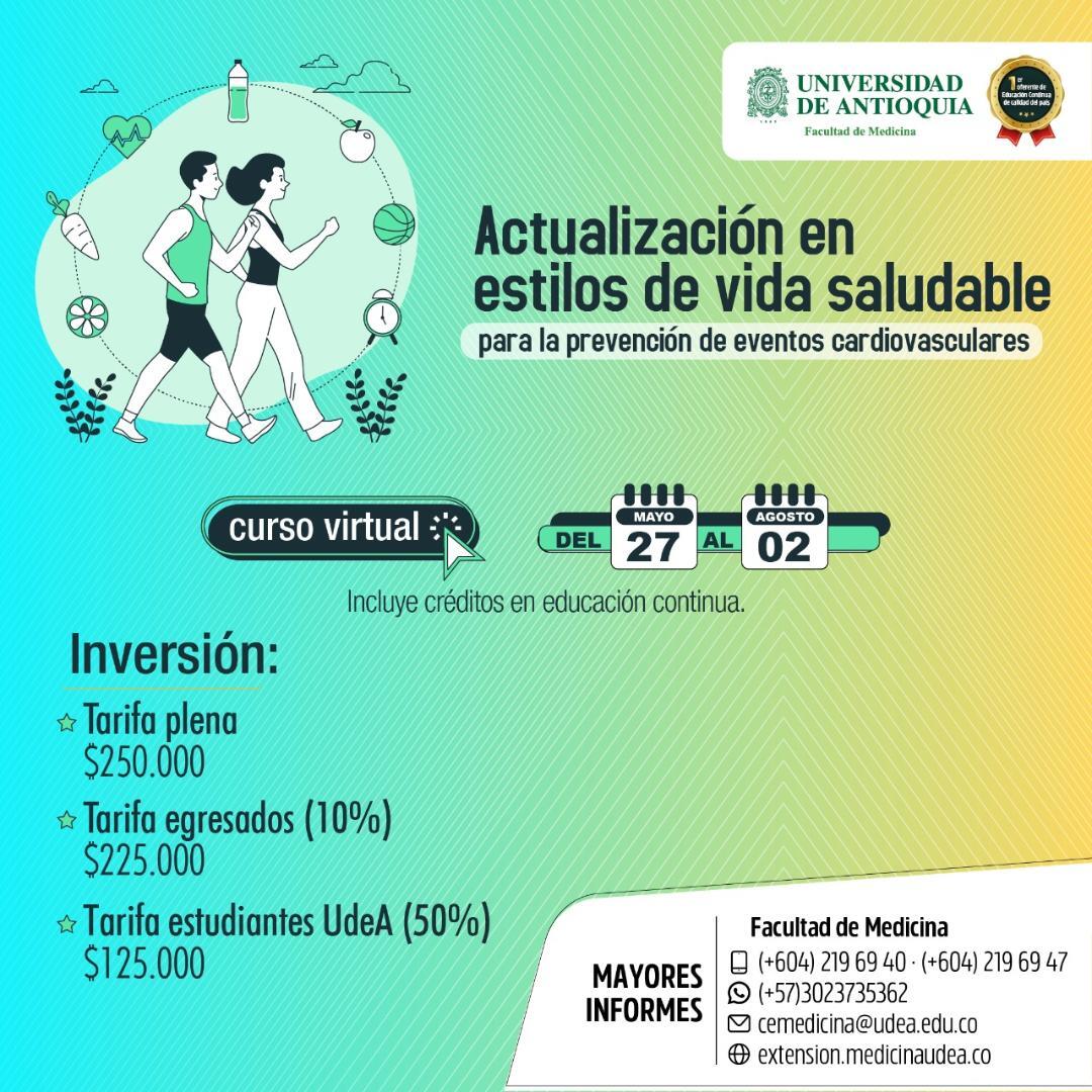 Incluye créditos en educación continua