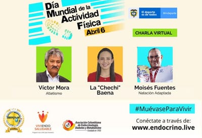 TRES GLORIAS DEL DEPORTE INSPIRARON A LOS COLOMBIANOS A MOVERSE POR LA VIDA