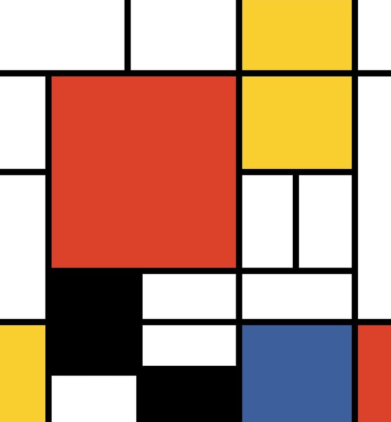 Art Camp Inspired by Piet Mondrian