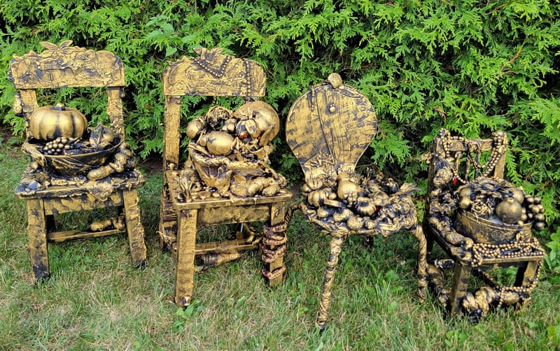 Halloween Chairs (TWO classes, September 11 and 18)