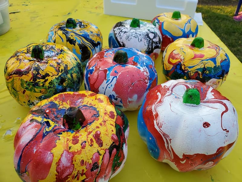 Pumpkin Quest and Marbling